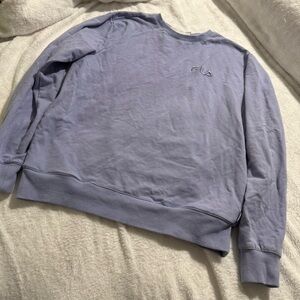 light blue crewneck by Fila💙